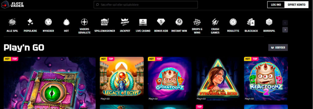 slotsvader-homepage